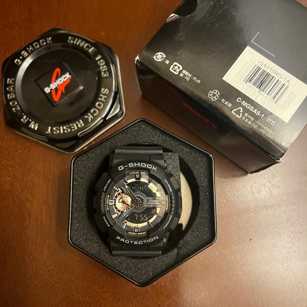 G Shock Watch GA110RG-1A
